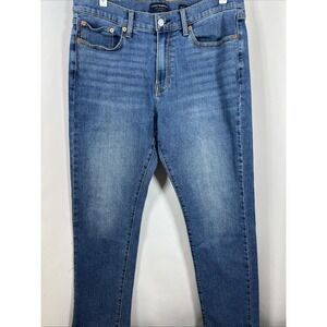 Lucky Brand 410 Athletic Slim Mens Blue Denim Comfort Jeans Size 34 X 30